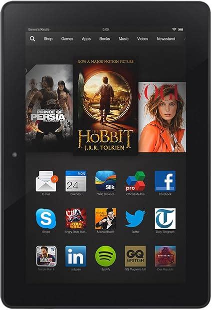 Kindle Fire HDX 8.9", HDX Display, Wi-Fi, 16 GB - Includes Special ...