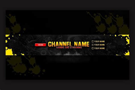 10 Gaming YouTube Banner Template, youtube banner pubg HD wallpaper ...