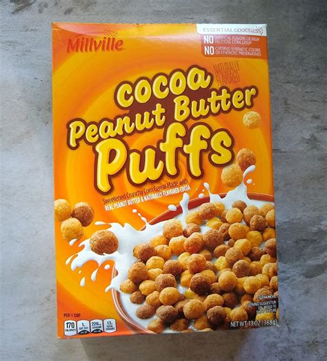 Millville Cocoa Peanut Butter Puffs | Aldi Reviewer