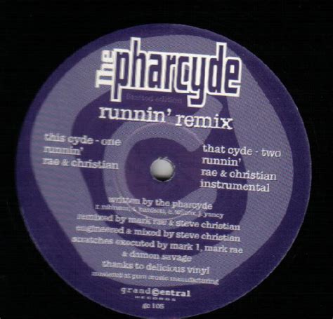 The Pharcyde - Runnin' Remix (1995, Vinyl) | Discogs