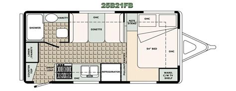 Small Camper Trailer Floor Plans - floorplans.click