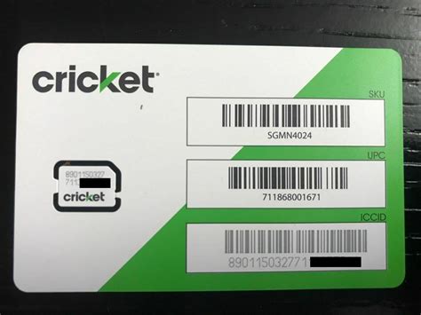 LOT OF 10 CRICKET WIRELESS NANO 4FF SIM Card • GSM 4GLTE • NEW ...