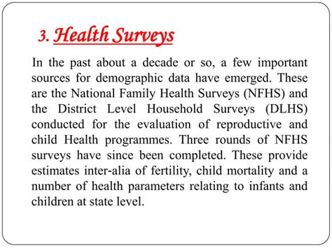 Sources of demographic data | PPT