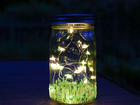 How to Make a Firefly Mason Jar Nightlight | DIY Network Blog: Made ...