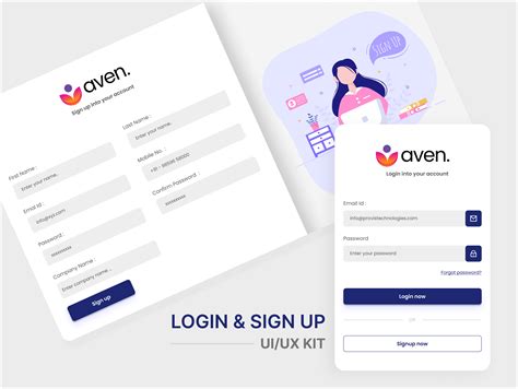 Login & Registration UI/UX Kit Dashboard | Figma Community