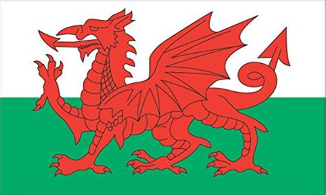 Wales Flag Sticker welsh dragon decal | Etsy