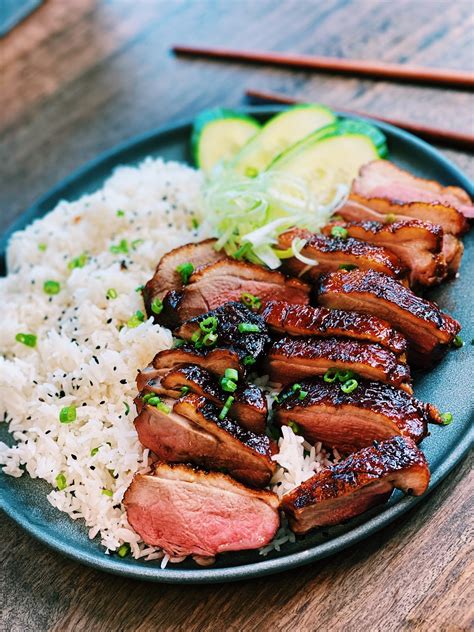 Chinese BBQ Duck Breast (Air Fryer Recipe) - Tiffy Cooks