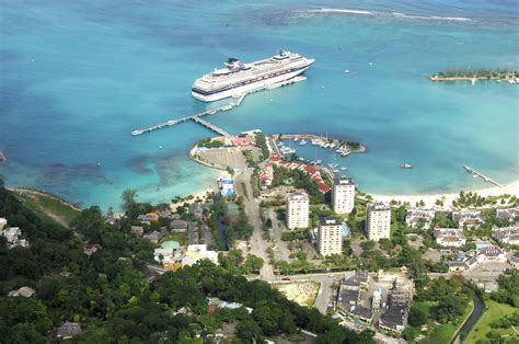 Ocho Rios Jamaica Cruise Port Map