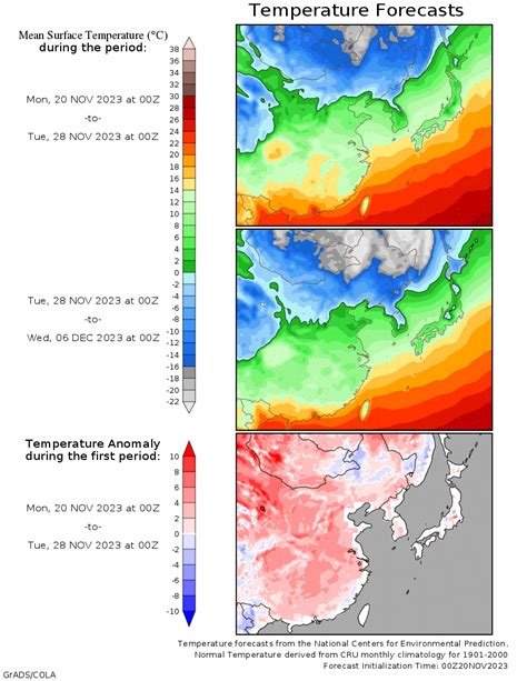 Weather forecast 2 weeks Asia and Australia (Temperaturi și ...