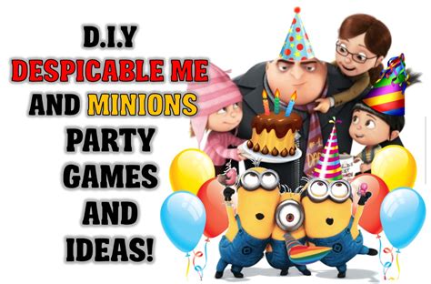 Funtastic DIY Minion Party Game Ideas