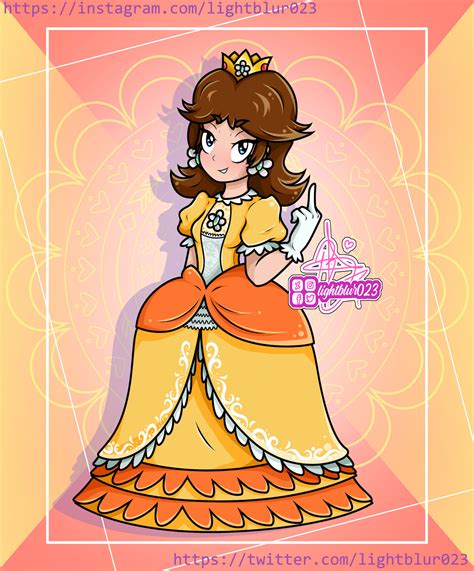 Princess Daisy - Super Smash Bros Ultimate by lightblur023 on DeviantArt