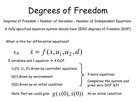 Degrees: Degrees Of Freedom Formula