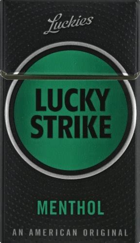 Lucky Strike Menthol Cigarettes, 20 ct - King Soopers