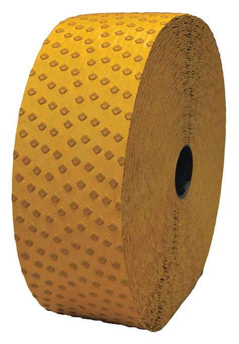 STAMARK Pavement Marking Tape: Reflective Yellow, 360 ft Lg, 4 in Wd ...