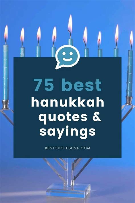 75 Best Hanukkah Quotes, Messages & Letter Board Sayings