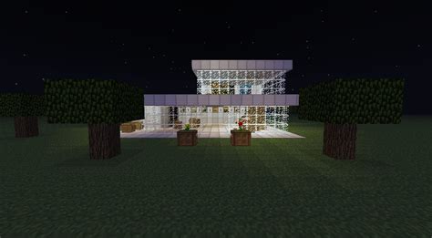 Iron Modern House Minecraft Map