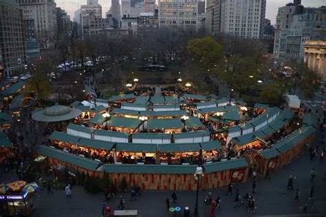 11-1 Union Square Park Christmas Market New York City