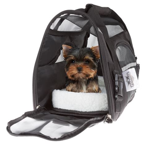 Petmaker Airline Approved Pet Carrier, Black - Walmart.com - Walmart.com