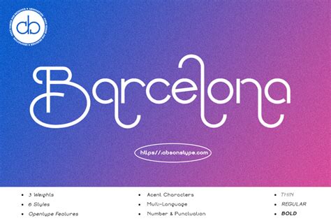 Barcelona Font | Absonstype | FontSpace