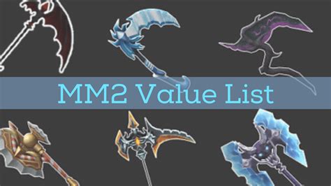 All MM2 Values: Updated MM2 Value List 2023 [100% Working] - Read Esports