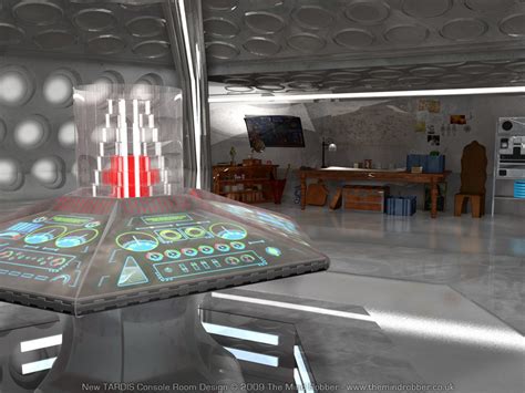 Doctor Who TARDIS Interior Redesign Console Control Room