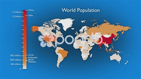 Population Map Of The World