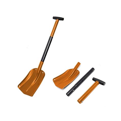 Folding Shovel, Aluminum Lightweight Snow Shovel for Car Emergency ...