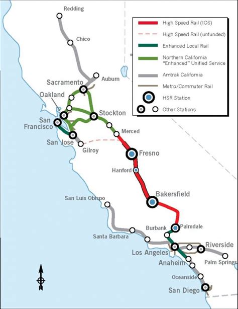 Amtrak California Route Map - Klipy - Amtrak California Map Stations ...