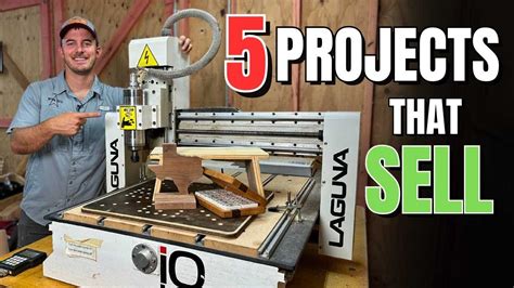 5 CNC Woodworking Projects That ACTUALLY Sell | Make Money Woodworking - YouTube