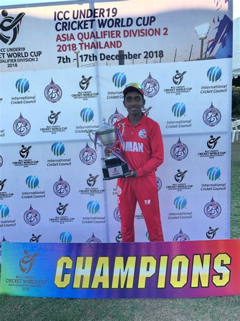 We were confident of doing well in Thailand: Oman Under-19 captain - Oman Cricket