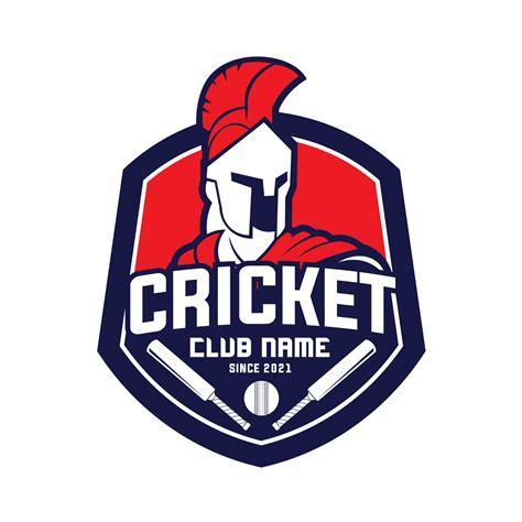 Cricket Club logo with Warrior for the mascot, perfect for Badge ...