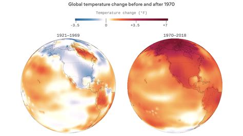 Climate change visualized: How Earth's temperature has changed since 1970 - Axios