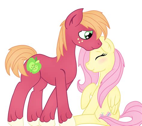 Big Mac and Fluttershy by BewareTheMusicMan on DeviantArt