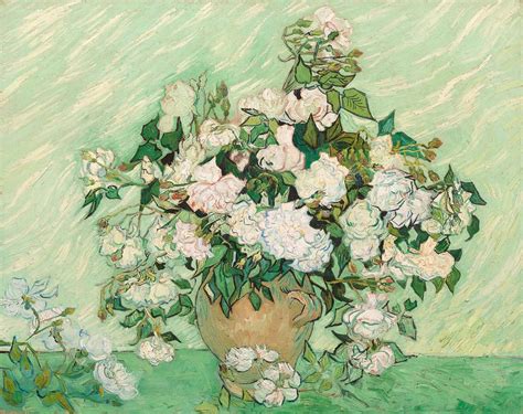 Roses by Vincent van Gogh | Van gogh schilderijen, Roos kunst, Idee verf