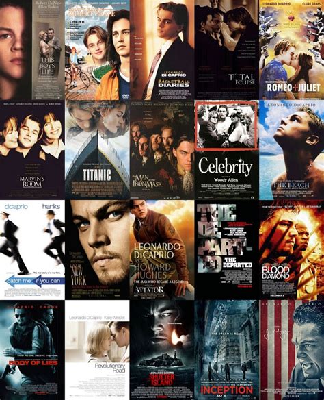 I wanna see all of Leo Dicaprio movies (I've seen all but two of these ...