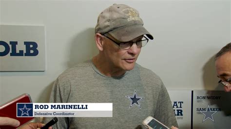 Rod Marinelli: "Another Really Good Weapon"