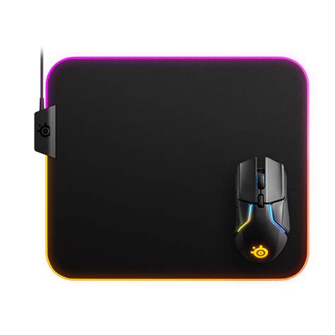 SteelSeries QCK Prism Cloth RGB Gaming Mouse Pad - Medium - PC Kuwait ...