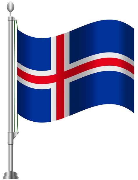 Iceland Flag PNG Clip Art - Best WEB Clipart