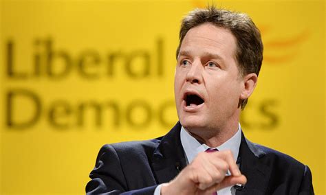 Nick Clegg at the Liberal Democrats' spring conference