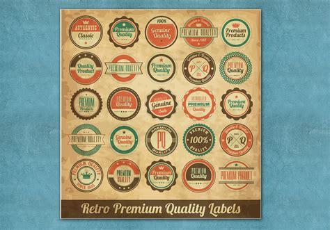 Vintage Premium Label PSDs - Free Photoshop Brushes at Brusheezy!