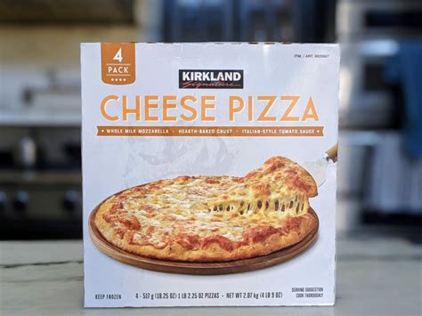 Costco Frozen Cheese Pizza - How To Cook + Calories