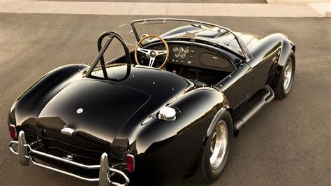 Black Shelby AC 427 Cobra - Convertible car