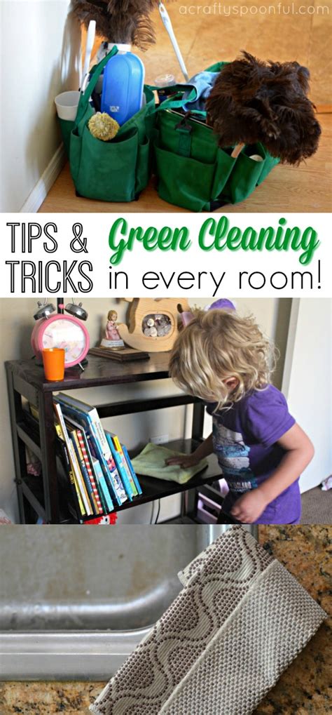 Tips and Tricks for Green Cleaning in Every Room - A Crafty Spoonful