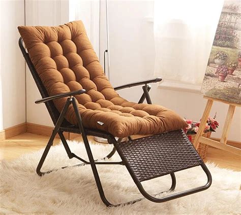 Summer recliner rocking chair mat thick rattan chair cushions cushion sofa cushion pad windows ...