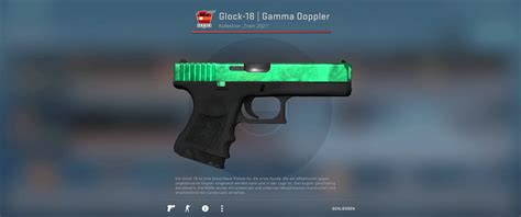 I just got a Glock Gamma Doppler Emerald from the new Operation, can anyone estimate how rare ...