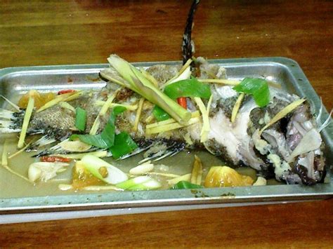 Ikan Kerapu Kukus (Steamed Fish)