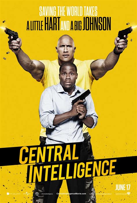 Dwayne Johnson and Kevin Hart Star in 'Central Intelligence' New Movie Poster and Trailer ...