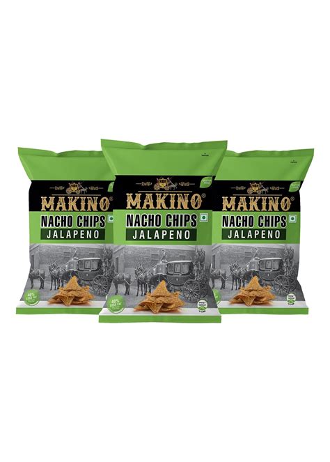 Get Nacho Chips Jalapeno Flavor 150 Gram - Pack of 3 at ₹ 255 | LBB Shop