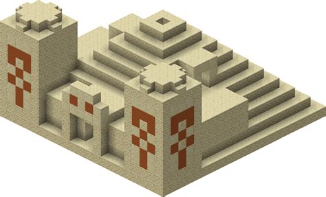 Minecraft Desert Temple Schematic