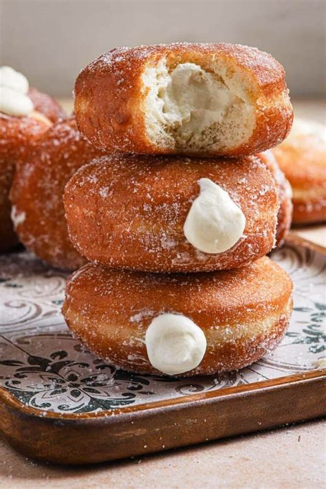 Bavarian Cream Donuts Recipe One Sarcastic Baker